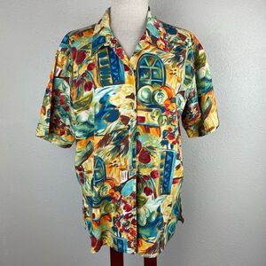 Ruff Hewn Button Down Shirt Size L EUC